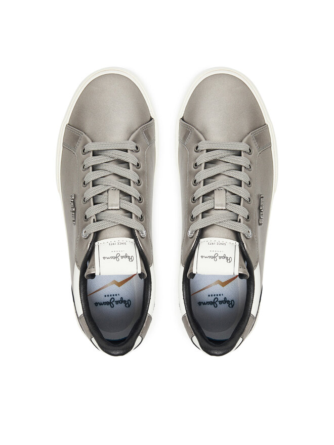 Pepe Jeans Сникърси Pepe Jeans Kenton Glam W PLS300005 Сребрист