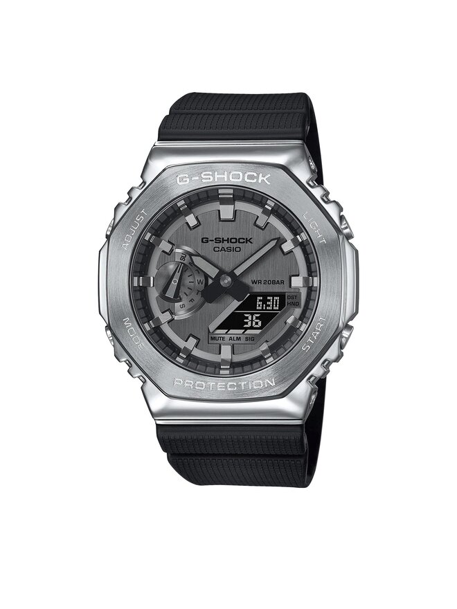 G-Shock Zegarek G-Shock GM-2100-1AER Czarny