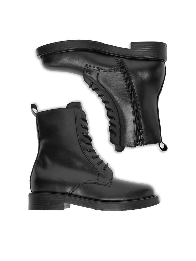 GINO ROSSI Schnürschuhe Gino Rossi C-ZANE-26051PE Schwarz