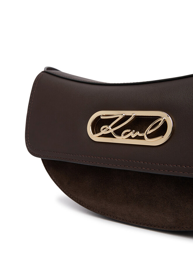 KARL LAGERFELD Handtasche KARL LAGERFELD B4W30337 Dunkelbraun