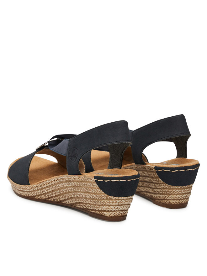 Rieker Sandale Rieker 624H6-14 Bleumarin