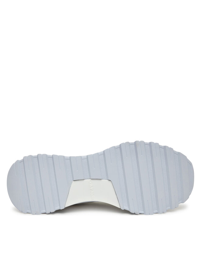 Calvin Klein Sneakers Calvin Klein Runner Lace Up Mesh Mix HW0HW02487 Alb