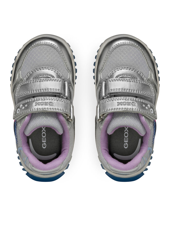 Geox Snīkeri Geox B Lightyloo B5561A 0AJAS C1294 Sudraba