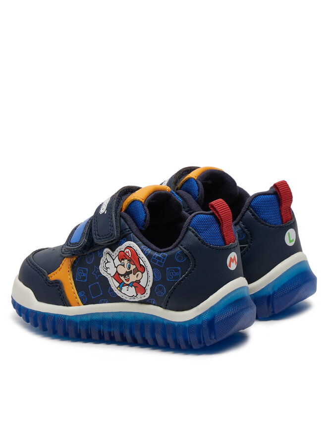 Geox Sneakersy Geox B Lightyloo Boy B465ZC 000BC C4226 Granatowy