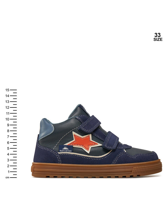 Naturino Schnürschuhe Naturino Hess 3 Wp Vl. 2018595-01-0C02 D Dunkelblau