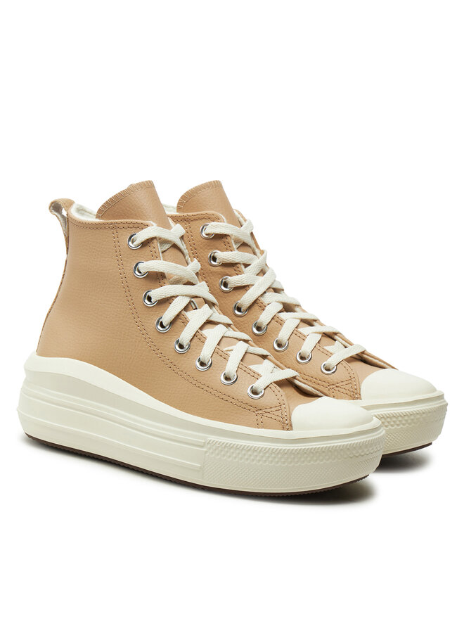 Converse Tornacipő Converse Chuck Taylor All Star Move Leather A09261C Bézs