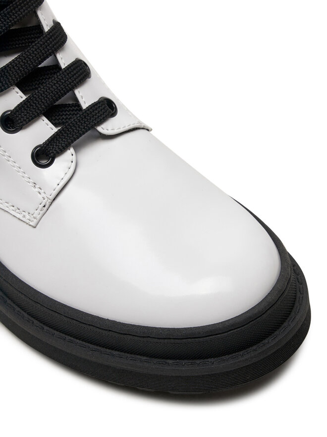 Calvin Klein Jeans Trappers Calvin Klein Jeans Lace-Up Bootie V4A5-81031-1453 S Alb
