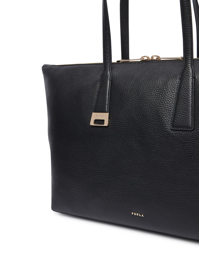 Furla Handtasche Furla Olivia L WB01940 HSF000 CN O6000 Schwarz