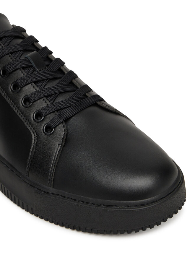 Calvin Klein Jeans Snīkeri Calvin Klein Jeans Chunky Cupsole Ru Patch Lth YM0YM01296 Melns