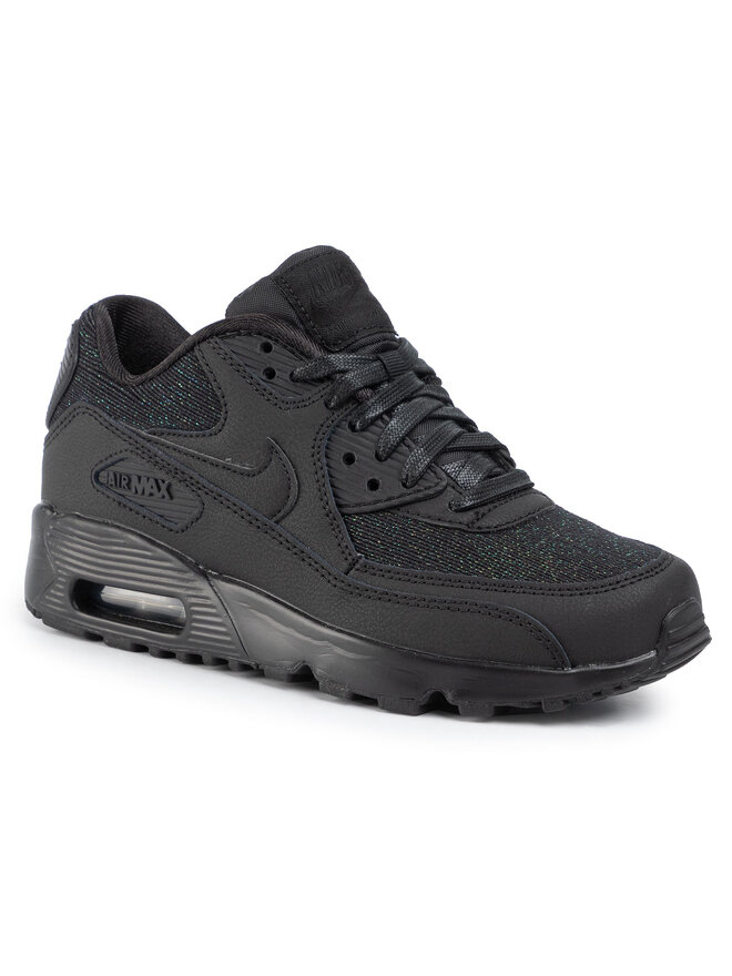 Sneakers Nike Air Max 90 Se Mesh GS 880305 002 Schwarz eschuhe