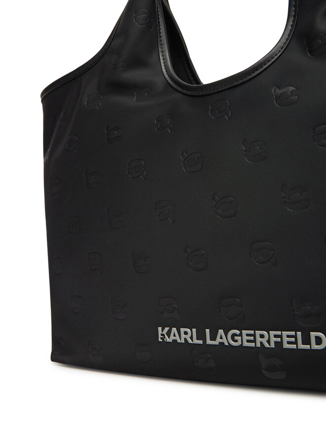 KARL LAGERFELD Táska KARL LAGERFELD A3W30116 Fekete