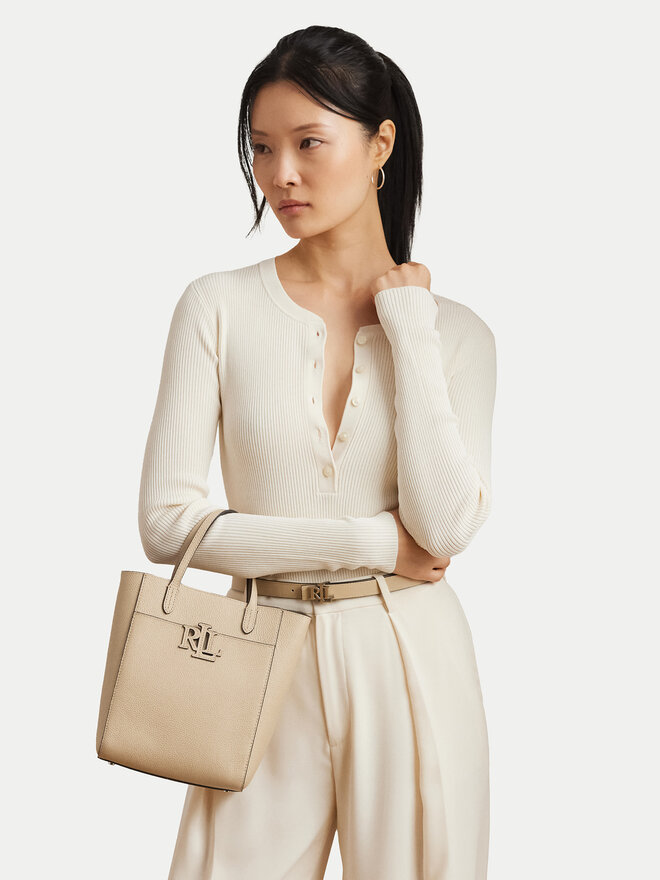 LAUREN RALPH LAUREN Táska LAUREN RALPH LAUREN Cameryn 431966760003 Bézs