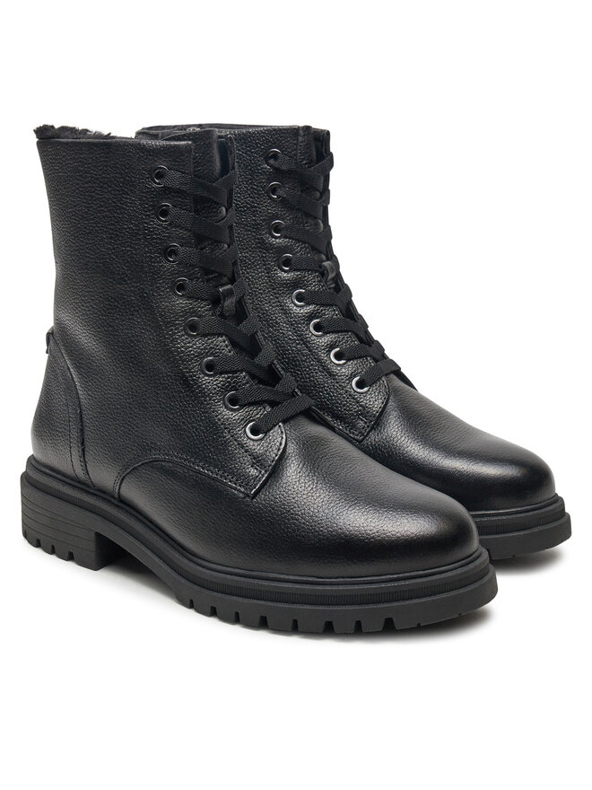 Tamaris Schnürschuhe Tamaris 1-26222-41 Schwarz