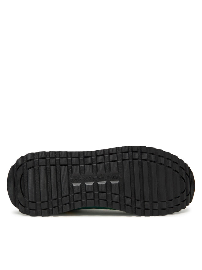 Tommy Hilfiger Sneakersy Tommy Hilfiger New Eva Runner Summer Nylon Pop FM0FM05427 Zielony