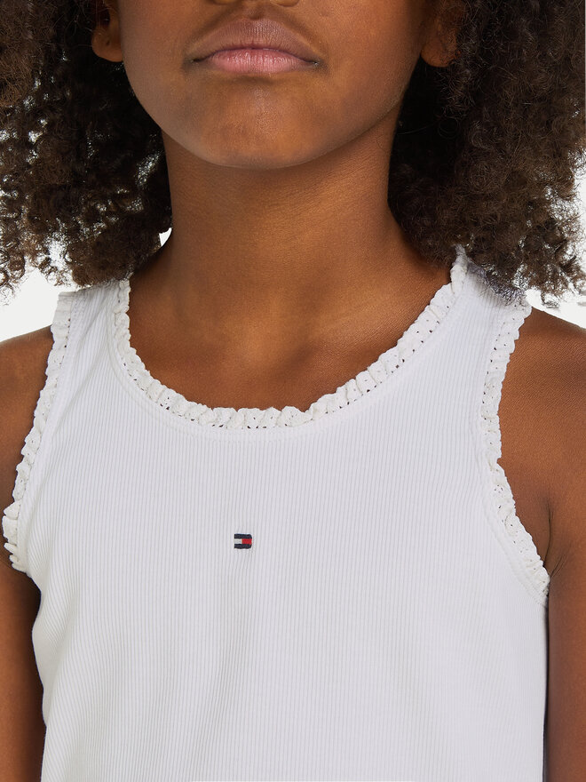 Tommy Hilfiger Tommy Hilfiger Top Essential KG0KG07905 Blanco Regular Fit