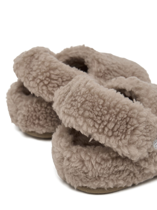 Crocs Hausschuhe Crocs Toddler Classic Cozzzy Slipper 210857 Beige