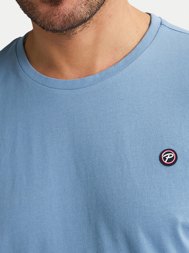 Petrol Industries Petrol Industries Camiseta M-ROS-TSR002 Celeste Regular Fit