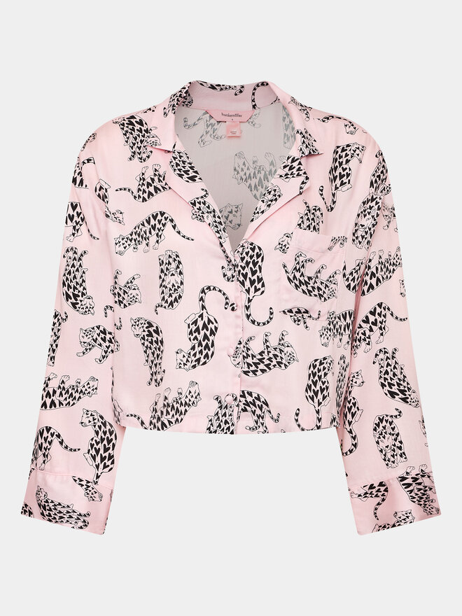 Hunkemöller Hunkemöller Pizsama felső 203159 Rózsaszín Comfortable Fit