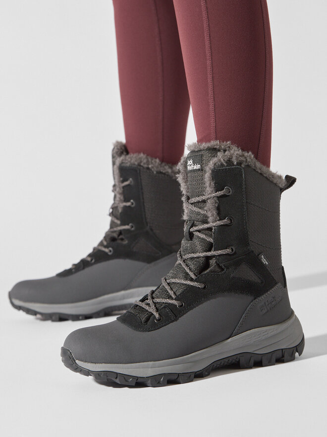 Jack Wolfskin Sněhule Jack Wolfskin Everquest Texapore Snow High W 4053601 Černá