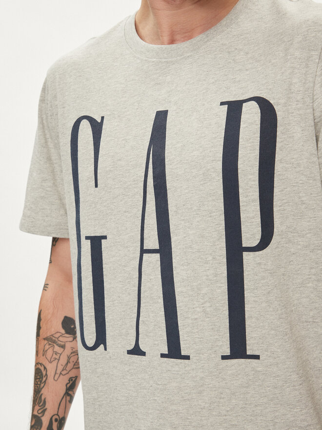 Gap Gap Camiseta 866774-02 Gris Regular Fit