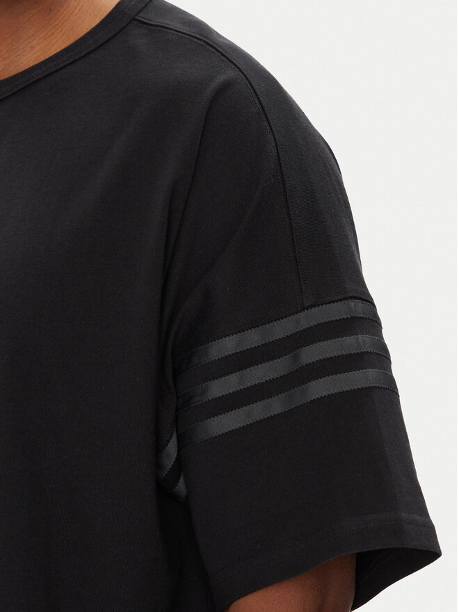 adidas adidas T-Shirt Neuclassics HZ3700 Μαύρο Oversize