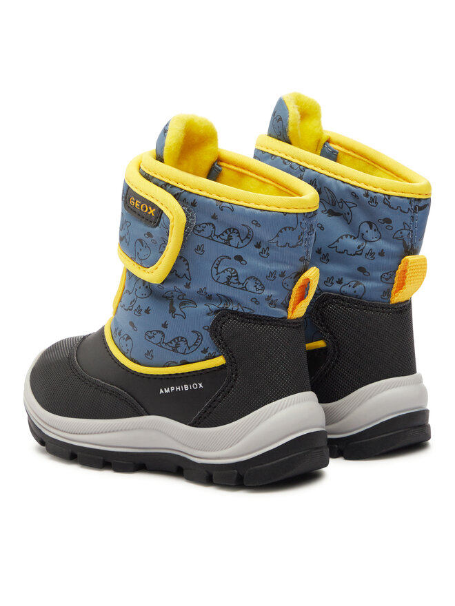 Geox Sněhule Geox B Flanfil Boy B Abx B263VE 0CEFU C4K2V M Modrá