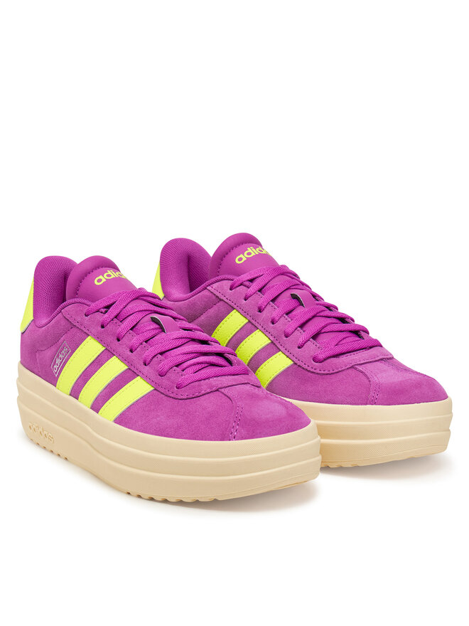 adidas Sneakersy adidas VL Court Bold JI1785 Różowy