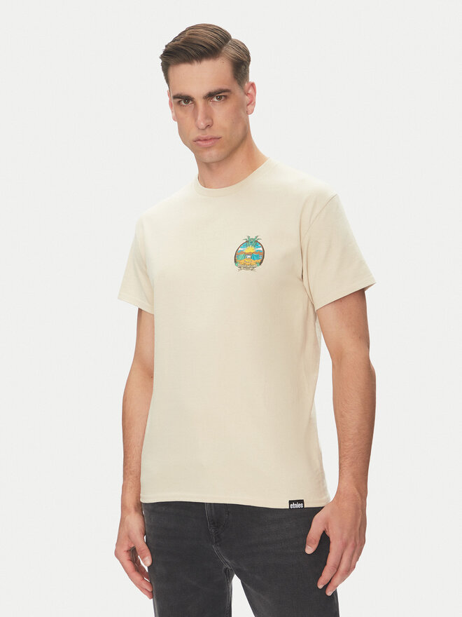 Etnies Etnies Camiseta Camp Vibes 4130003782 Beis Regular Fit