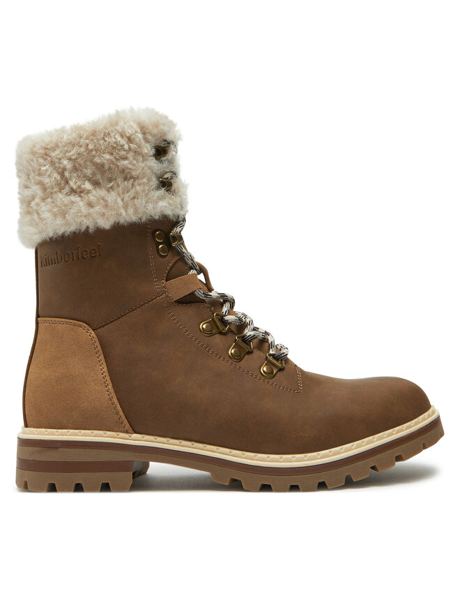 Kimberfeel Schnürstiefeletten Kimberfeel Pixie Braun