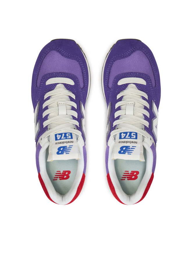 New Balance Sneakersy New Balance WL574YE2 Fioletowy