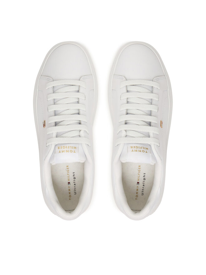 Tommy Hilfiger Sportcipők Tommy Hilfiger Th Icon Court Light FW0FW08948 Fehér