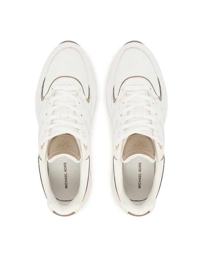 MICHAEL Michael Kors Laisvalaikio batai MICHAEL Michael Kors Riley 43T5RLFS3E Balta