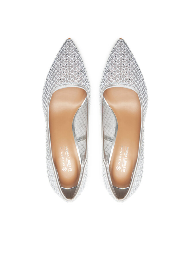Call It Spring Szpilki Call It Spring Dazlingbling 13859917 Srebrny