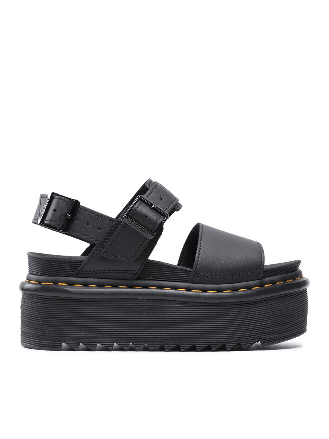 Босоніжки Dr. Martens Voss Quad 26725001 Чорний | evzuttya.com.ua