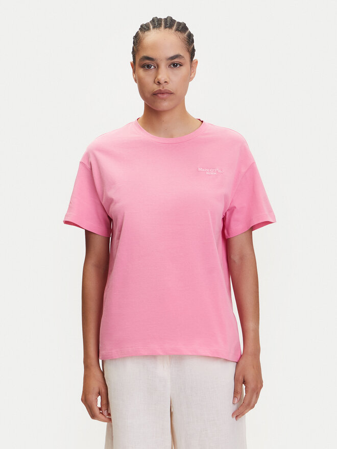 Marc O'Polo Denim Marc O'Polo Denim Camiseta 500 0006 825 Rosa Relaxed Fit