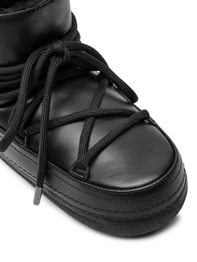 Inuikii Μπότες Χιονιού Inuikii Full Leather 75101-087 Μαύρο