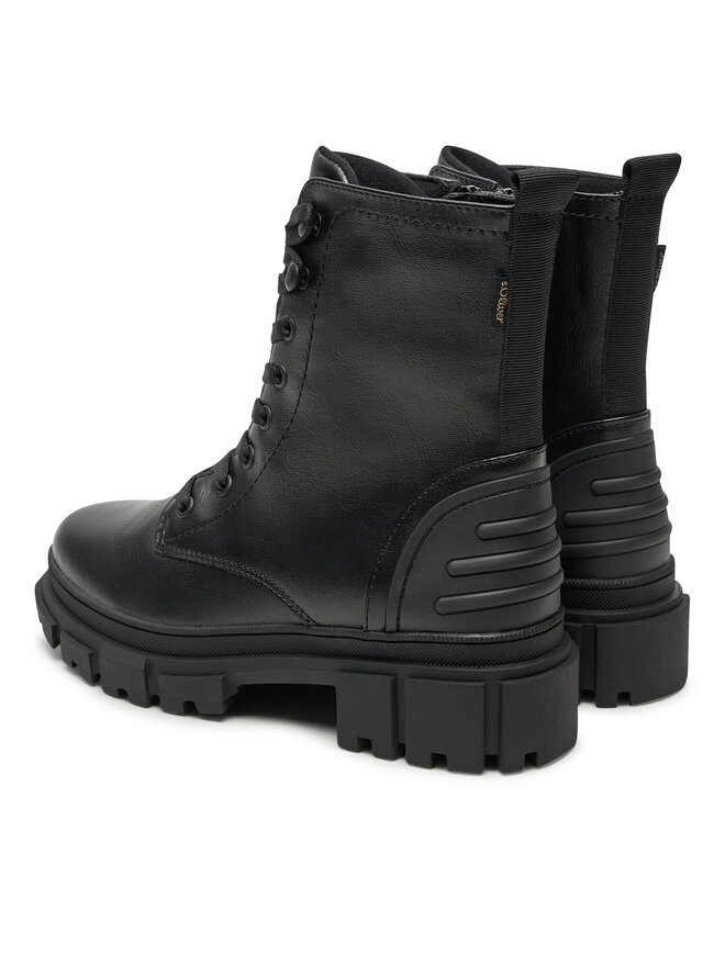 s.Oliver Schnürstiefeletten s.Oliver 5-25220-41 Schwarz