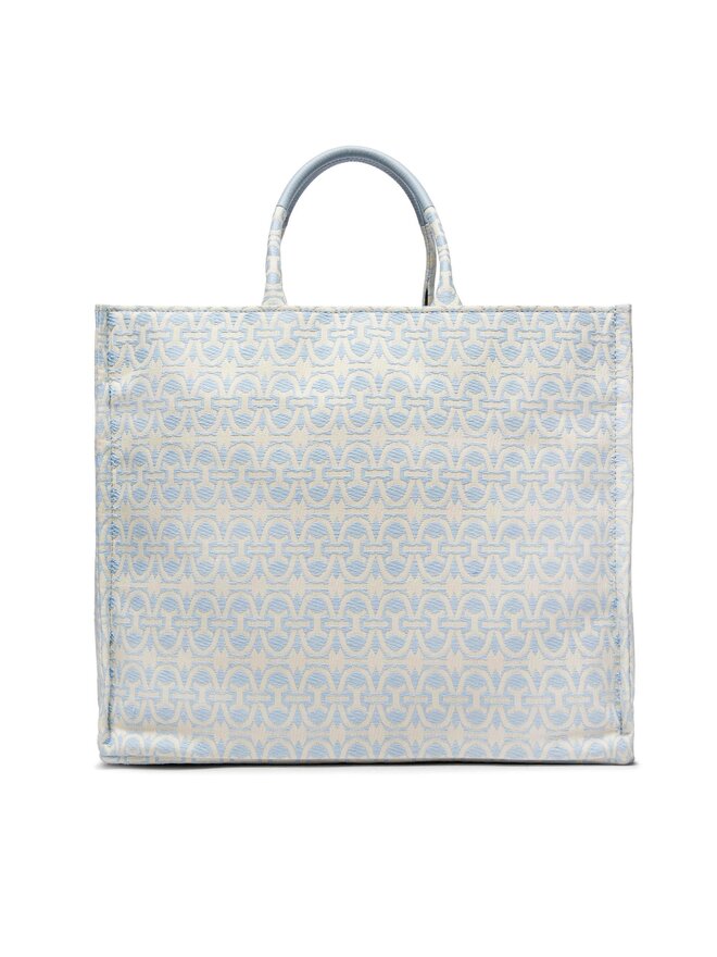 Coccinelle Handtasche Coccinelle MBD Never Without Bag Monogram E1 MBD 18 01 01 Himmelblau