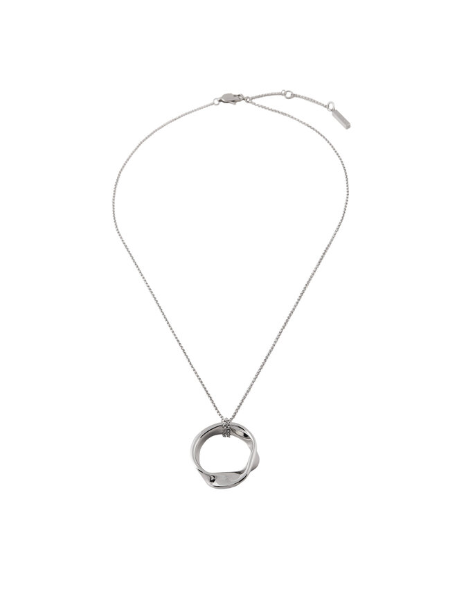 Calvin Klein Naszyjnik Calvin Klein 35000525 Srebrny