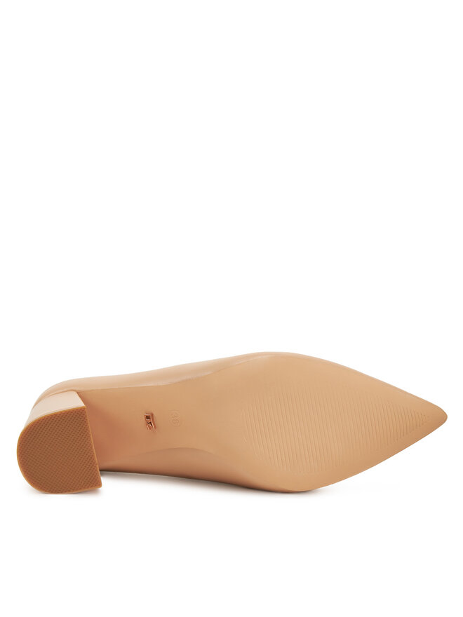 DeeZee Czółenka DeeZee KB-008 Beżowy