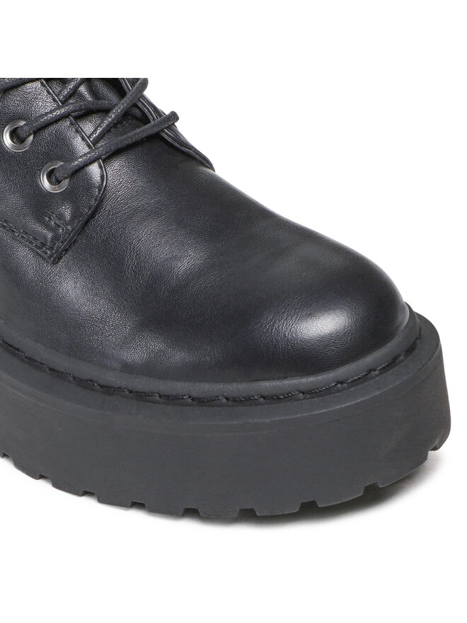 DeeZee Schnürstiefeletten DeeZee WS5656-01 Schwarz