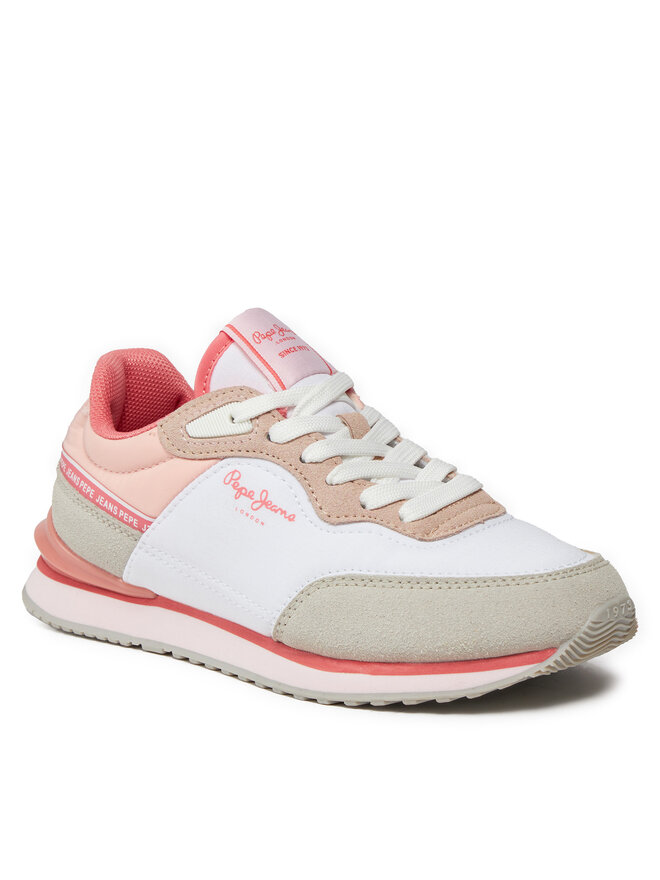 Pepe Jeans Sneakersy Pepe Jeans London Seal G PGS40003 Bílá