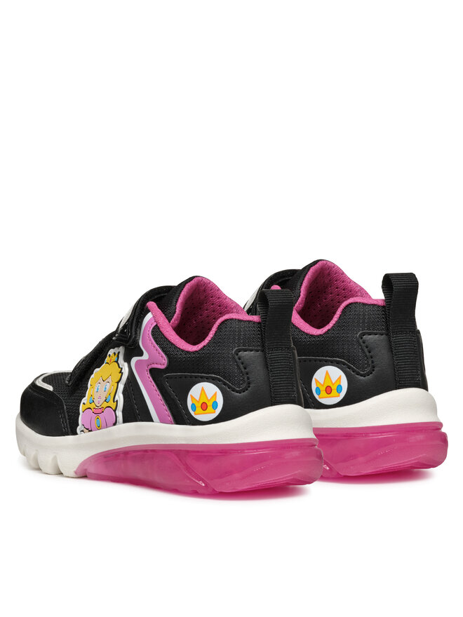 Geox Sneakers Geox J Ciberdron Girl J46LPA 054FU C0922 D Negru