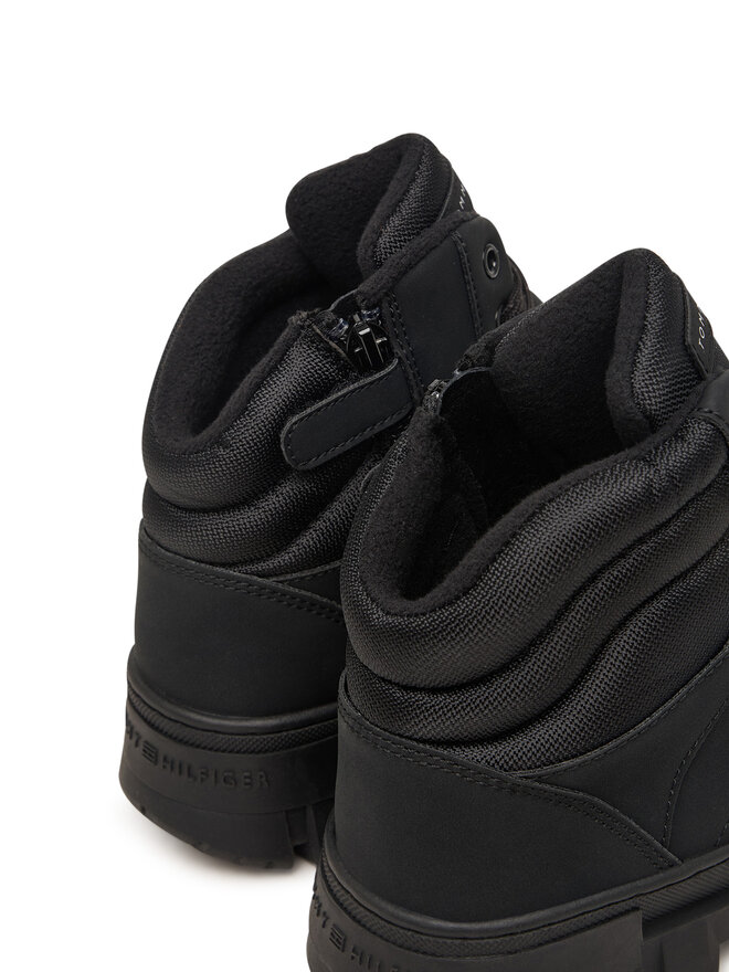 Tommy Hilfiger Schnürschuhe Tommy Hilfiger T3X5-35292-0316 S Schwarz