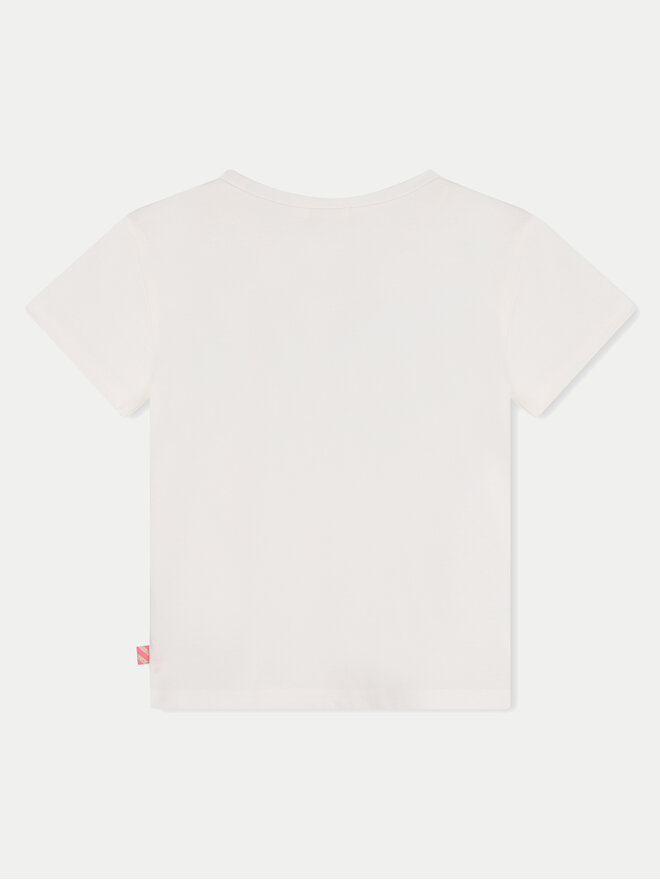 Billieblush Billieblush Marškinėliai U20482 Écru Regular Fit