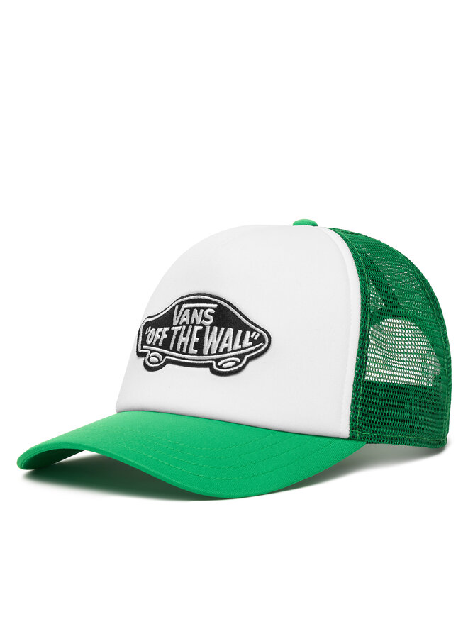 Vans Cap Vans Classic Patch Curved Bill Trucker VN00066XFLX1 Grün