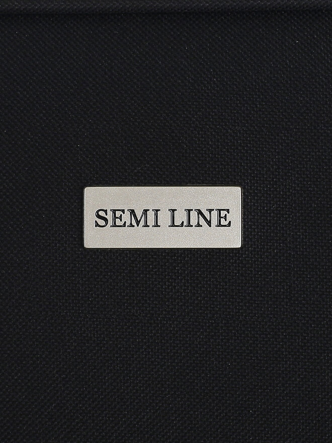 Semi Line Kabinový kufr Semi Line T5679-1 Černá