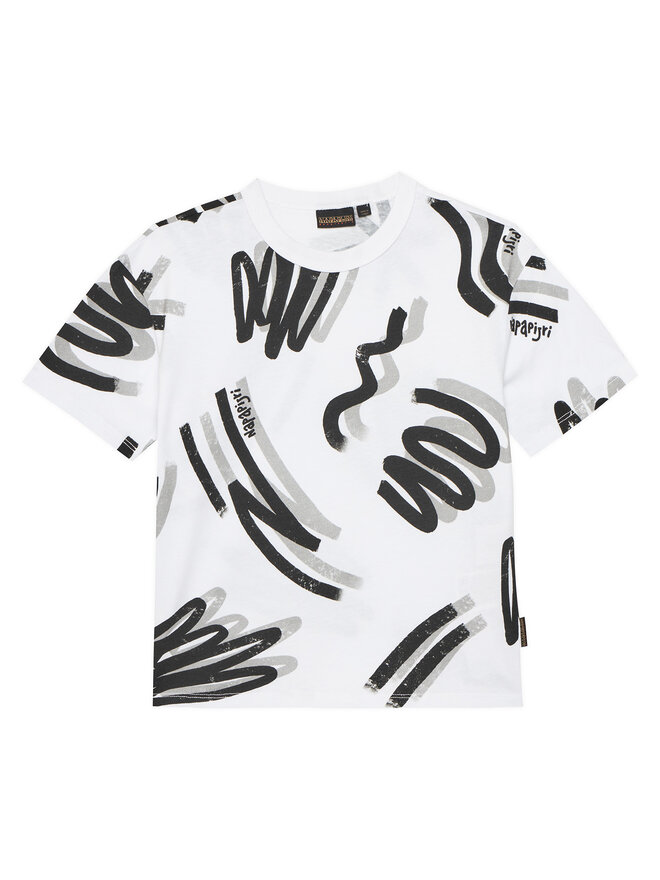 Napapijri Napapijri Футболка NP0A4IGW S Білий Regular Fit