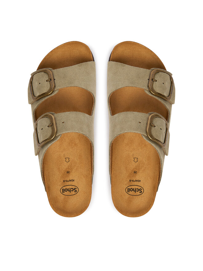 Scholl Шльопанці Scholl Noelle F00734 Зелений