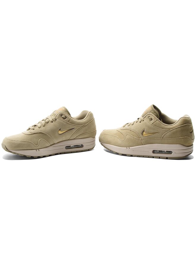 Nike air max 1 premium sc neutral olive e amp; metallic gold clearance